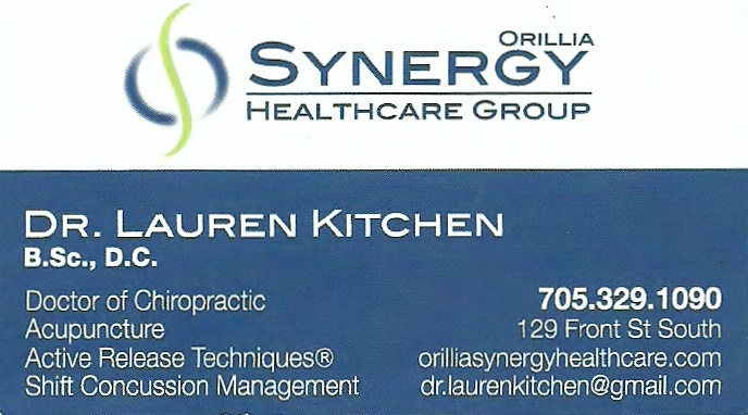Dr. Lauren Kitchen B.Sc.,D.C