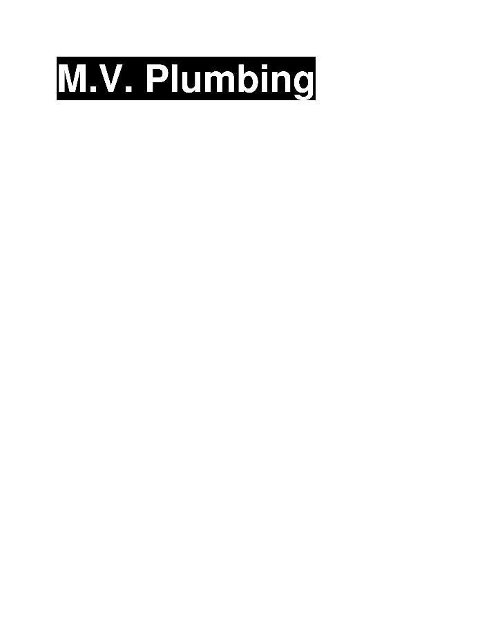 M. V. Plumbing