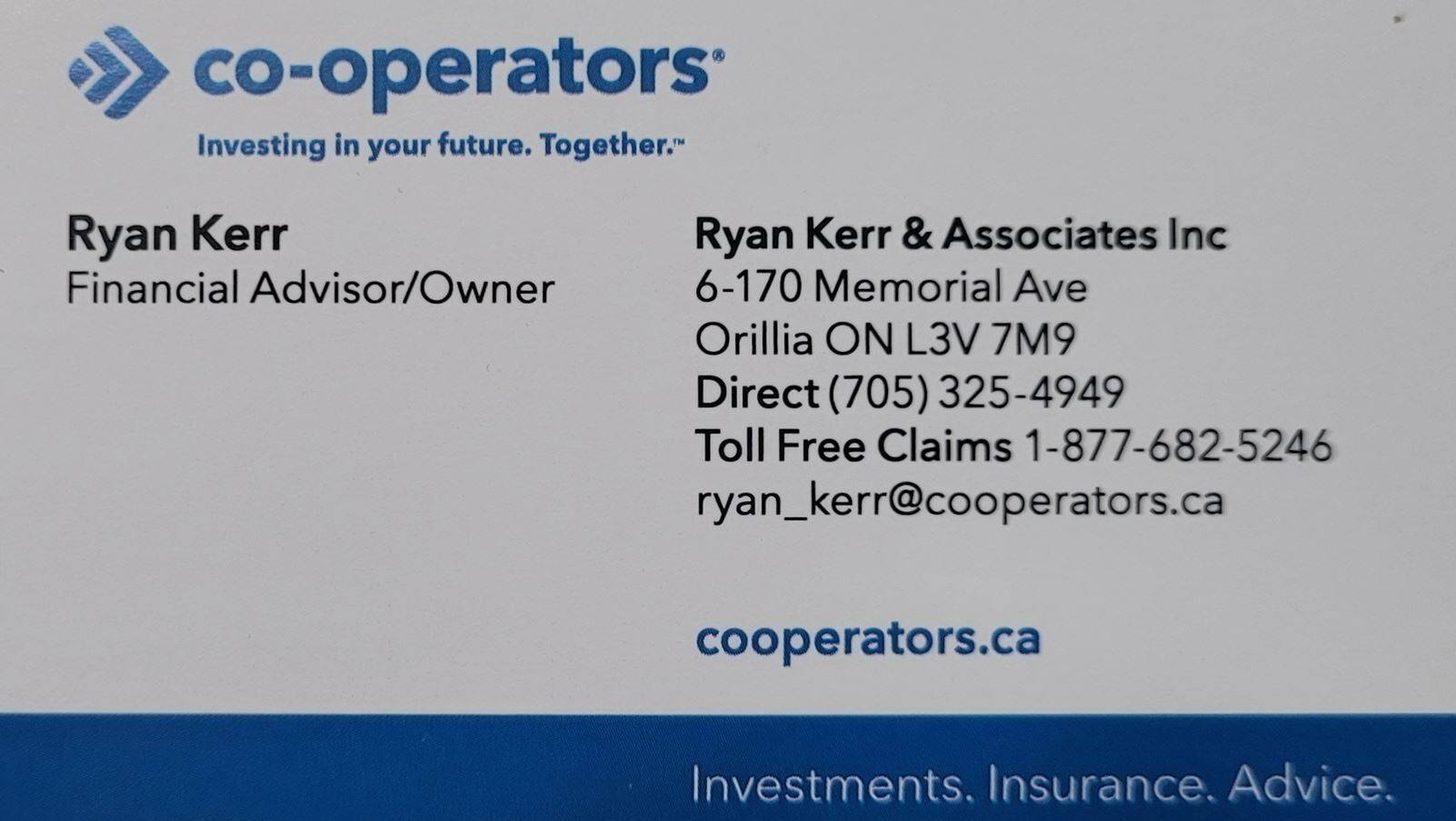 Co-Operators - Ryan Kerr & Associates Inc.